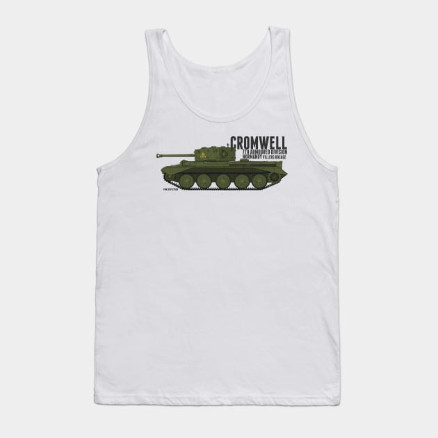 Cromwell Normandy Tank Top by Panzerpicture